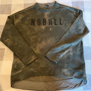 NOBULL Women’s Green Camouflage Sweatshirt